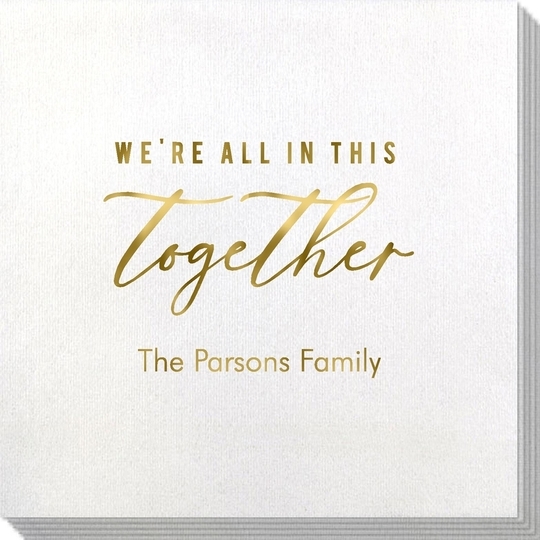 We're All In This Together Bamboo Luxe Napkins